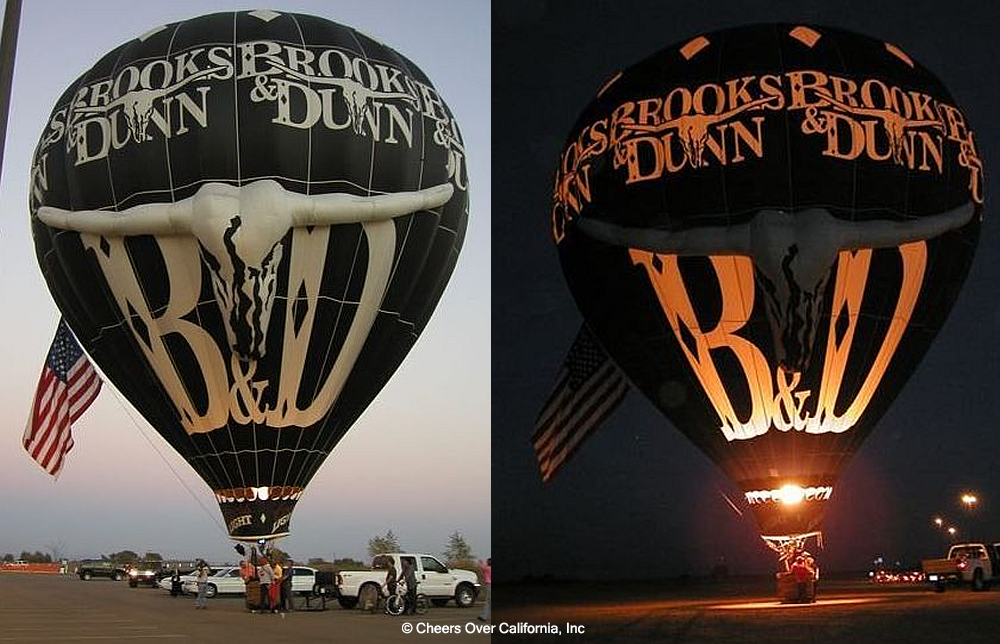 Cheers Aerial Media working with Brooks and Dunn - Â© Cheers Over California, Inc