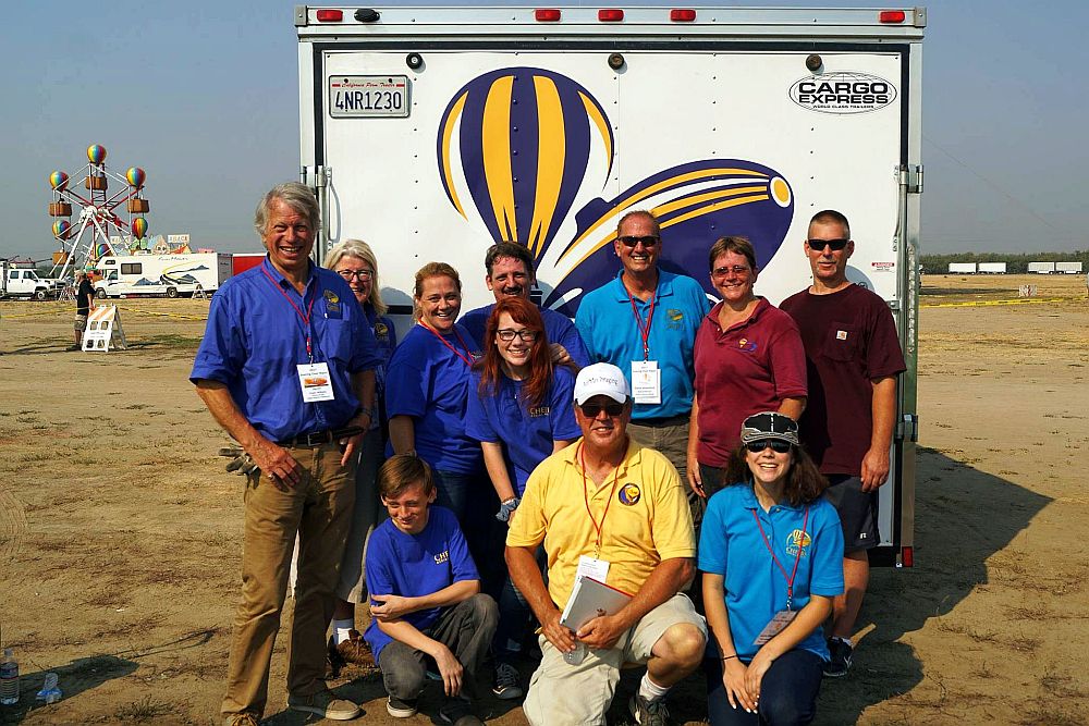 Amelia Airship Team - Soaring Over Ripon 2017 - Â© Cheers Over California, Inc