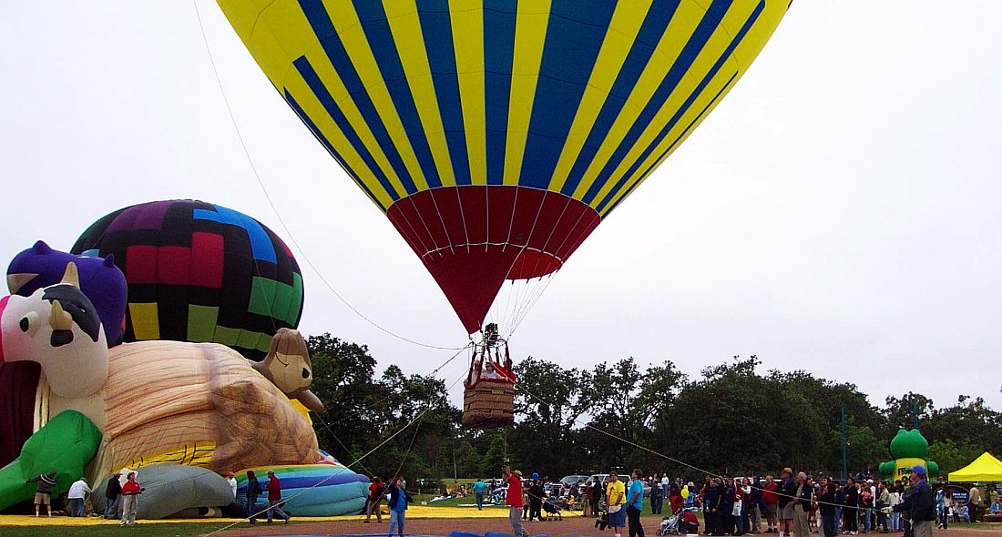 Cheers Aerial Media - Hot Air Balloon Tether